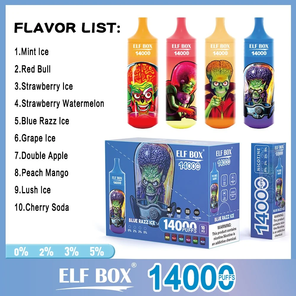Elf Box Rgb 14000 Flavor List