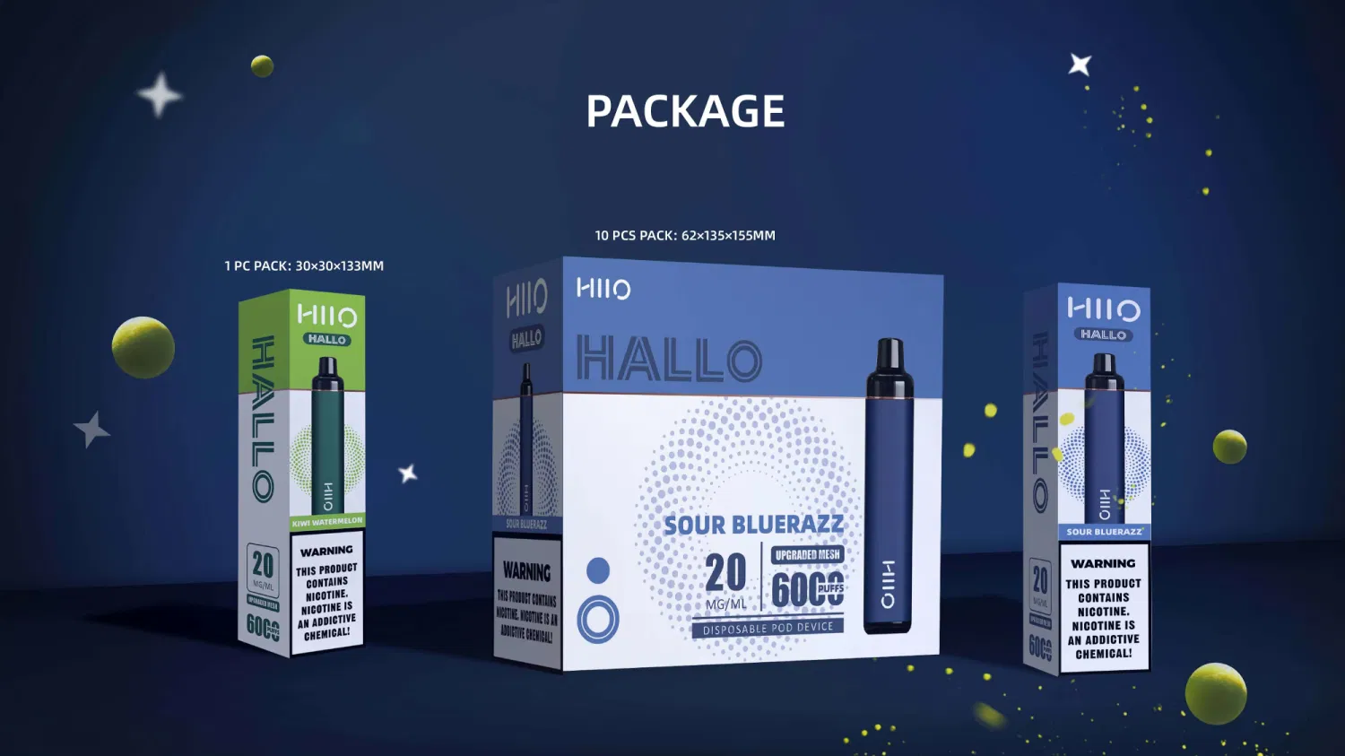 Hiio Hallo 6000 Package Info