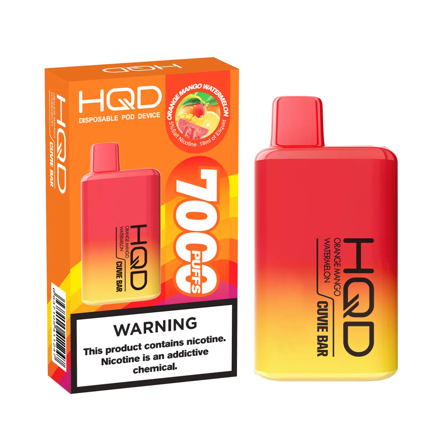 Hqd Cuvie Bar 6000 Puffs Disposable Vape
