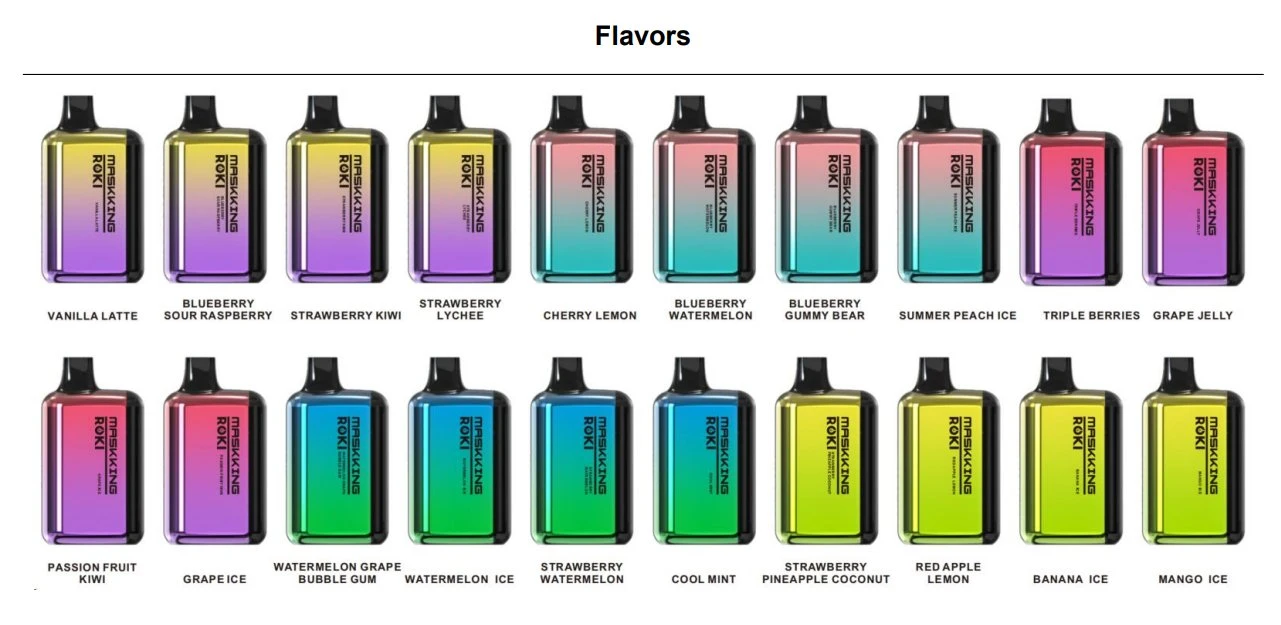 Maskking Roki 15000 Flavor List