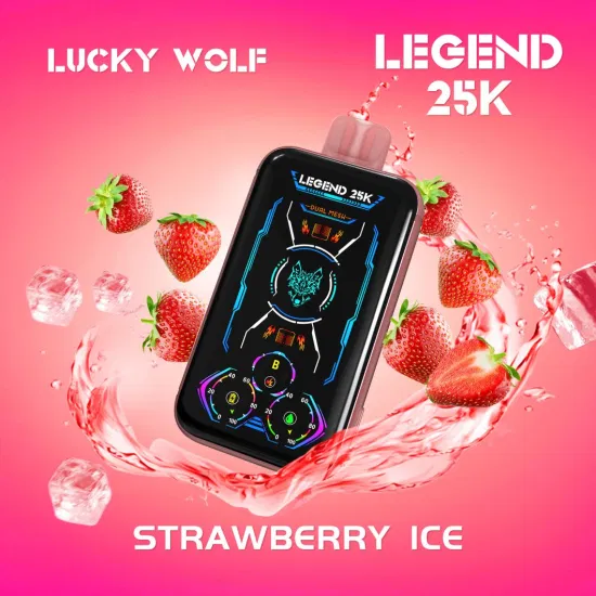 Snowwolf  Lucky  Wolf  Legend  25K  Strawberry  Ice
