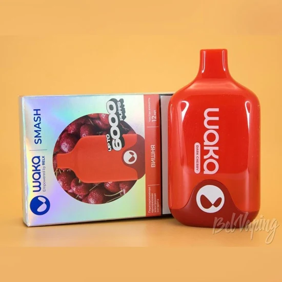Waka  Smash  6000  Red  Vape