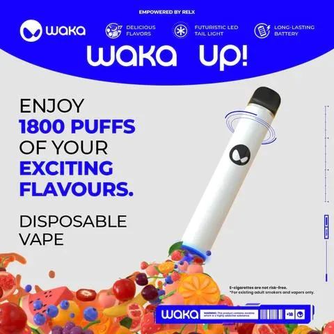 Waka Solo 1800 Fruit Flavors